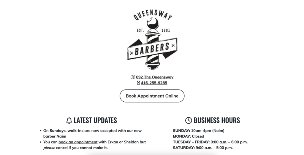 Queensway Barbers